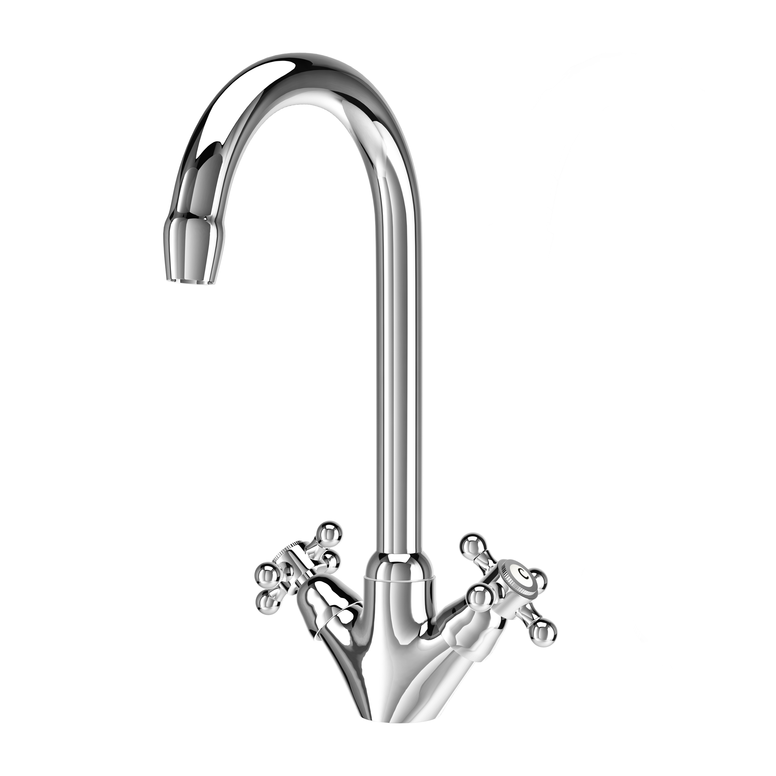 3D Tap Render Kitchen Tap